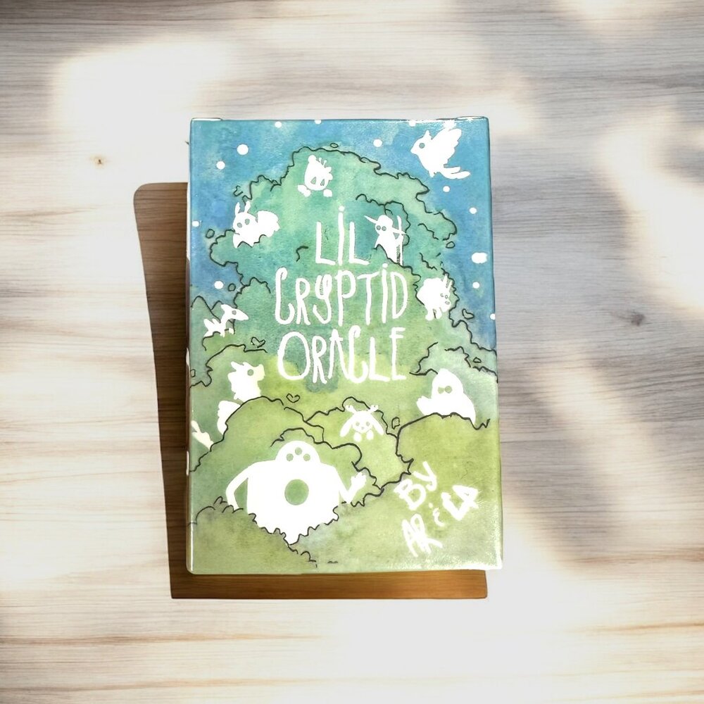 Lil Cryptid Oracle Tarot Deck For Divination & Games, 36 Cards, Entertainment